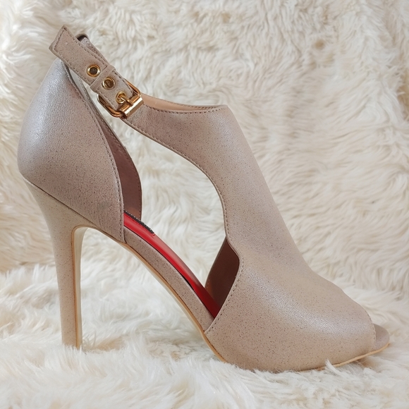 Charles Jourdan Shoes - CHARLES JOURDON Dorsay Peeptoe Slingback Heels 10